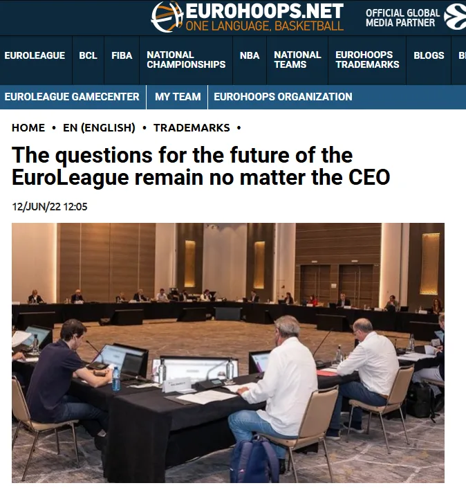The questions for the future of the EuroLeague remain no matter the CEO